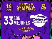 QUE SEA ROCK: ESTE VIERNES SE PRESENTAN LAS BANDAS 33 SON MEJORES Y TOLUCAS.