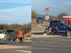 CRUZ DEL EJE: ACCIDENTE FATAL EN RUTA P16 Y PANAMERICANA. DOS PERSONAS FALLECIERON EN UN CHOQUE TRIPLE.