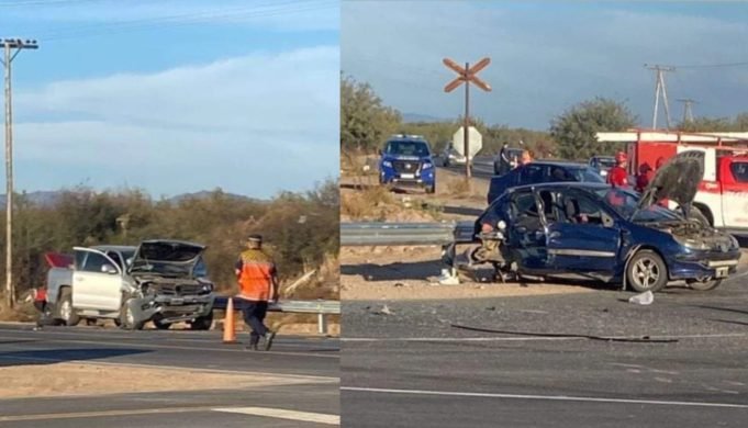 CRUZ DEL EJE: ACCIDENTE FATAL EN RUTA P16 Y PANAMERICANA. DOS PERSONAS FALLECIERON EN UN CHOQUE TRIPLE.