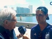 ORGULLO DEANFUNENSE: EL TENISTA FEDERICO NANI TRIUNFA EN MIAMI Y FUE ENTREVISTADO POR RONY VARGAS. ¡MIRÁ!