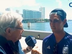 ORGULLO DEANFUNENSE: EL TENISTA FEDERICO NANI TRIUNFA EN MIAMI Y FUE ENTREVISTADO POR RONY VARGAS. ¡MIRÁ!