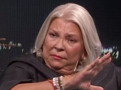 INTERNARON A ELISA CARRIÓ POR UN ACCIDENTE ISQUÉMICO TRANSITORIO.