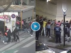 NUEVA CÓRDOBA: LA POLÍCIA DETUVO A 14 CHICOS QUE SE PELEABAN EN PLENA CALLE. ¡MIRÁ!