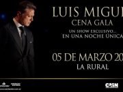 CARÍSIMO: DIFUNDIERON LOS PRECIOS PARA LOS RECITALES DE LUIS MIGUEL EN 2024.