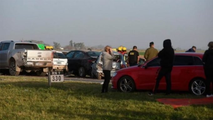 CHOQUE EN CADENA CÓRDOBA – ROSARIO: FALLECIÓ LA NENA QUE TENÍA MUERTE CEREBRAL.