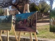 Tulumba se prepara para el 17° encuentro Nacional de Pintores Paisajistas.