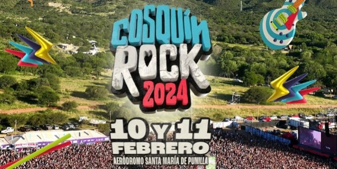 COSQUÍN ROCK 2024: PALAZZO ANUNCIÓ LAS GRILLAS PARA EL 10 Y 11 DE FEBRERO.