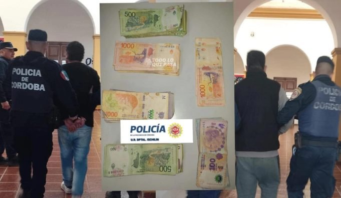 DEÁN FUNES: DOS SUJETOS ROBARON DINERO Y CELULARES EN UN LOCAL GASTRONÓMICO. HUYERON EN REMIS.