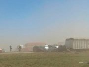 AUTOPISTA CÓRDOBA – ROSARIO: FUERTE VIENTO, POCA VISIBILIDAD, CHOQUE MÚTIPLE Y UNA VÍCTMA FATAL. ¡MIRÁ!