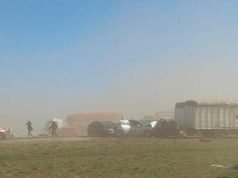 AUTOPISTA CÓRDOBA – ROSARIO: FUERTE VIENTO, POCA VISIBILIDAD, CHOQUE MÚTIPLE Y UNA VÍCTMA FATAL. ¡MIRÁ!