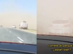 PASA EN REDES: UNA FAMILIA FILMÓ EL MOMENTO EXACTO DEL CHOQUE EN CADENA. ¡MIRÁ!