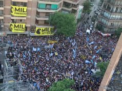 IMPRESIONANTE CIERRE DE CAMPAÑA DE MILEI EN CÓRDOBA.