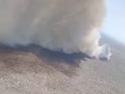 UN INCENDIO FORESTAL EN SAN PEDRO VIEJO ES EL ÚNICO FOCO ACTIVO EN LA PROVINCIA.