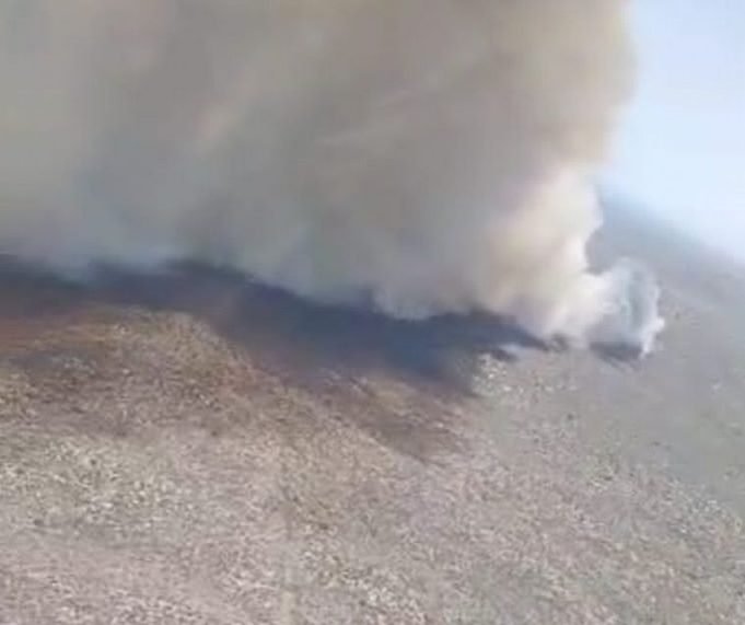 UN INCENDIO FORESTAL EN SAN PEDRO VIEJO ES EL ÚNICO FOCO ACTIVO EN LA PROVINCIA.