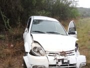 CUESTA CALADA: DESPISTE DE VEHICULAR PRODUCTO DE LA TORMENTA.
