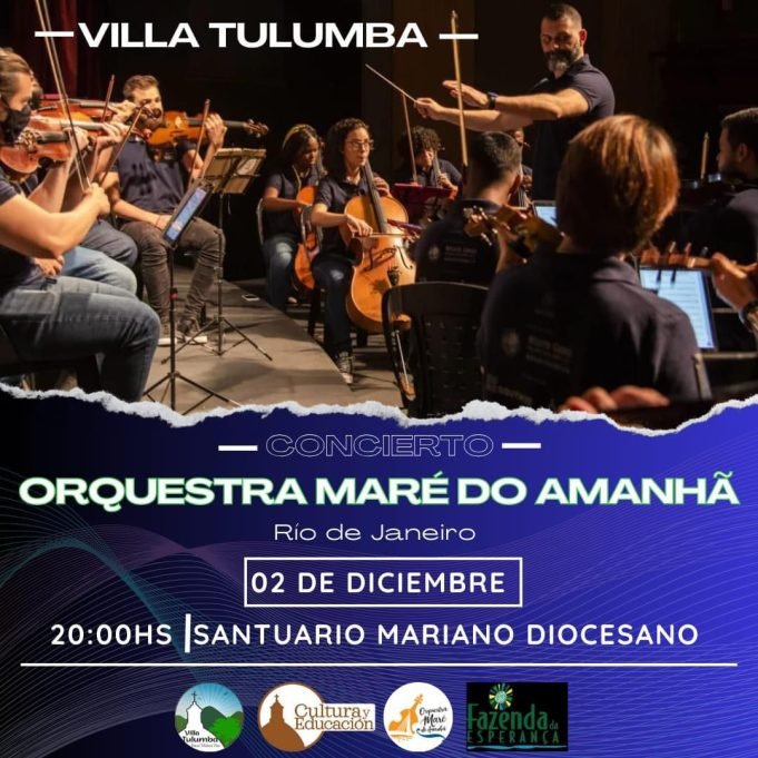 LLEGA A VILLA TULUMBA LA ORQUESTA MARE DO AMANHA.