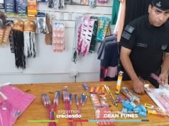 DEÁN FUNES: CONTROLAN LA VENTA DE PIROTECNIA Y PONEN A DISPOSICIÓN DENUNCIAS MEDIANTE LAS REDES SOCIALES DE LA MUNI.