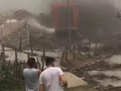 PASA EN REDES: UN ALUD ARRASÓ CON UN PUENTE EN CATAMARCA ¡MIRÁ!