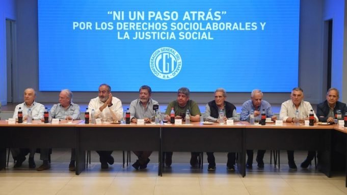 LA CGT CONVOCÓ A UN PARO NACIONAL PARA EL 24 DE ENERO.