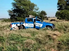 GRAL. CABRERA: EN CASTIGO A UNA INTERVENCIÓN POLICIAL LADRONES ROBARON UN PATRULLERO Y SE DIERON VUELTA.
