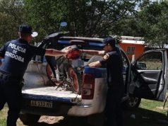 DEÁN FUNES: ROBARON UNA MOTO DE UNA CASA EN B° LA FERIA Y LA RECUPERARON EN UN BALDÍO.