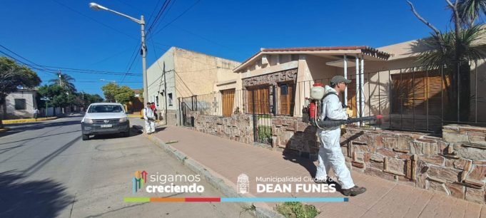 PREVENCIÓN POR CASO DE DENGUE EN DEÁN FUNES.