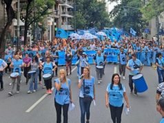 PARO NACIONAL DOCENTE: UEPC INFORMÓ QUE HUBO UN 70% DE ATACAMIENTO.