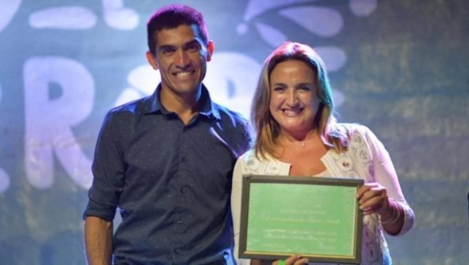 LA VICEGOBERNADORA PRUNOTTO VISITÓ EL FESTIAL DEL ARROPE EN CHUÑA.