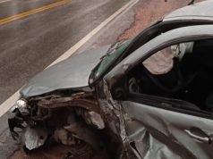 SARMIENTO: CHOCARON DOS AUTOS EN RUTA 9N Y ENTRE LOS LESIONADOS HUBO DOS POLICÍAS.