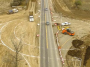 RUTA P16: LA PAVIMENTACIÓN DEL 1°TRAMO EN ETAPA FINAL.