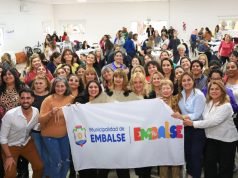MYRIAN PRUNOTTO CERRÓ EL EXITOSO ENCUENTRO DE LIDERESAS EN VILL DEL DIQUE.