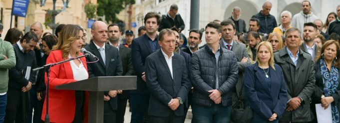 PRUNOTTO PIDIÓ SUPERAR GRIETAS Y SER UNA NACIÓN CONTENEDORA DE NACIONES EN EL ACTO EN MEMORIA DEL GENOCIDIO ARMENIO.