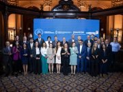 MYRIAN PRUNOTTO Y DIANA MONDINO INAUGURARON UN ENCUENTRO NACIONAL DE COMERCIO Y RELACIONES EXTERIORES.