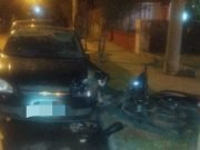 DEÁN FUNES: JUEVES ACCIDENTADO EN B° MOREYRA ROSS Y SAN MARTIN.