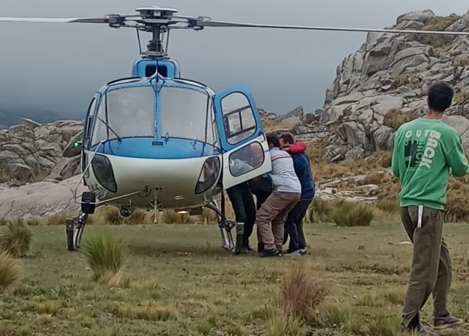 MONTAÑAS DE CÓRDOBA: SE REALIZARON 5 RESCATES DIFERENTES EN UNA SEMANA.