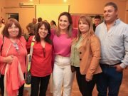 MYRIAN PRUNOTTO SE REUNIÓ EN SAN MARCOS SIERRAS CON REFERENTES DE LA REGIÓN.