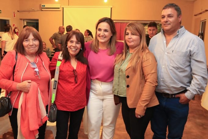 MYRIAN PRUNOTTO SE REUNIÓ EN SAN MARCOS SIERRAS CON REFERENTES DE LA REGIÓN.