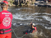 FALLECIÓ UN HOMBRE DE 34 AÑOS AL CAER AL CAUCE DEL RÍO EN LA CALERA.