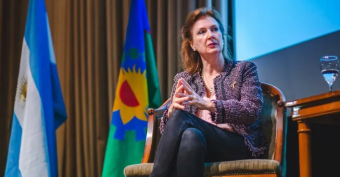Javier Milei le pidió la renuncia a Diana Mondino. MONDINO DIANA