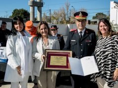 LA VICEGOBERNADORA PARTICIPÓ DE LA CELEBRACIÓN DE LOS 54 AÑOS DEL CUERPO DE BOMBEROS VOLUNTARIOS DE JESÚS MARÍA.