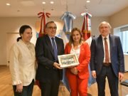 PRUNOTTO RECIBIÓ AL EMBAJADOR DE PERÚ EN ARGENTINA.