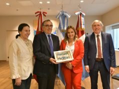 PRUNOTTO RECIBIÓ AL EMBAJADOR DE PERÚ EN ARGENTINA.