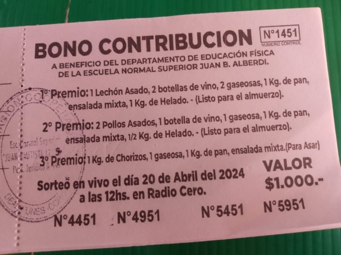 DEÁN FUNES: HASTA EL 11 DE MAYO HAY TIEMPO DE COLABORAR CON EL BONO CONTRIBUCIÓN A BENEFICIO DEL PEF.