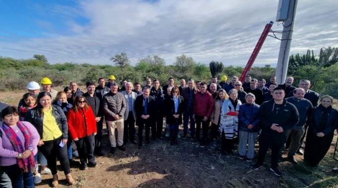 LA PROVINCIA HABLITÓ UNA IMPORTANTE OBRA DE ALIMENTACIÓN ELÉCTRICA PARA EL DEPARTAMENTO ISCHILÍN.