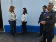 MYRIAN PRUNOTTO SALUDÓ A LOS EFECTVOS QUE TRABAJAN EN LA BÚSQUEDA DE OMAR CABRERA.