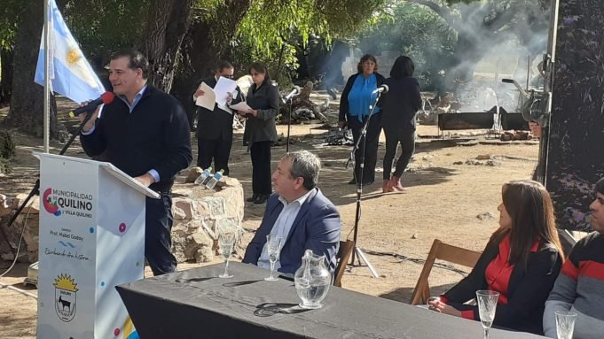 QUILINO FUE SEDE DE LA FIRMA DEL CONVENIO DEL ENTE MIXTO DE PROMOCIÓN TURÍSTICA SALINAS GRANDES.
