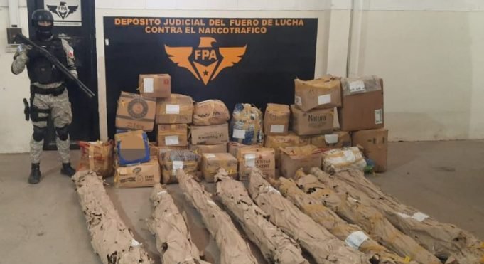LA FPA SECUESTRÓ MÁS DE 140 KILOS DE MARIHUANA EN CERRO COLORADO.