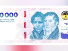 YA CIRCULAN EN EL PAÍS LOS BILLETES DE 10.000 PESOS.