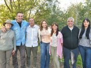 MYRIAN PRUNOTTO RECORRIÓ LAS RABONAS DONDE SE REUNIÓ CON JEFES COMUNALES DE LA REGIÓN.
