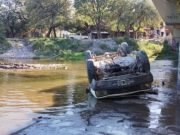 SAN MARCOS SIERRAS: UN HOMBRE DE 80 AÑOS FALLECIÓ AL DESPISTAR Y CAER DESDE EL PUENTE VADO.